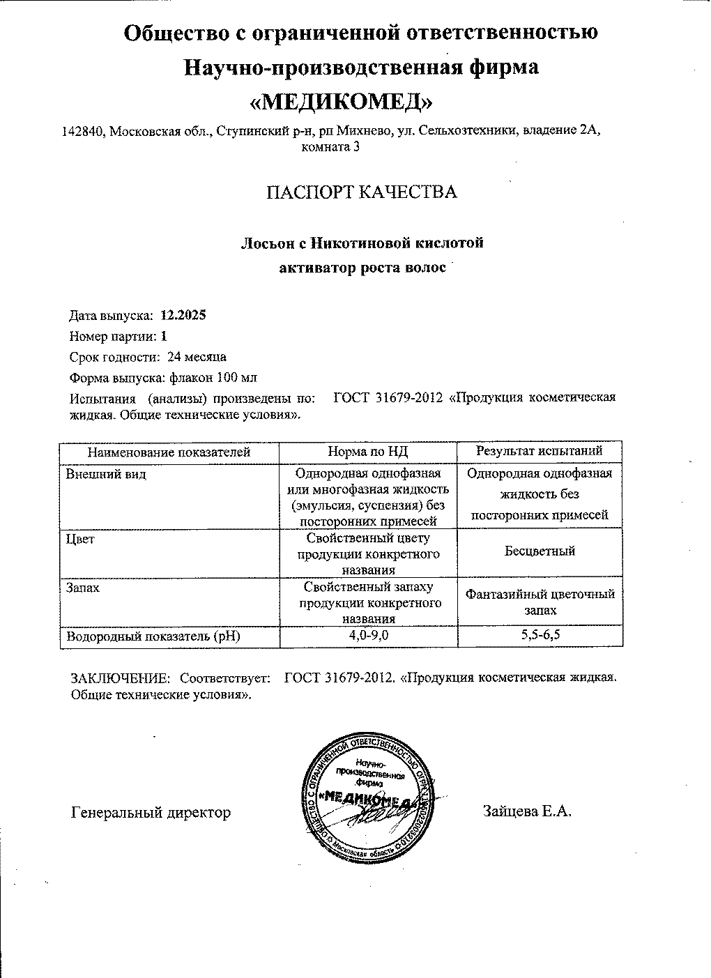 Паспорт №122025